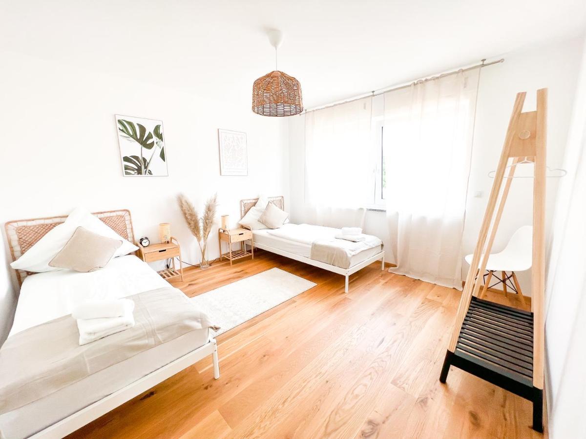 Sunset Club - Suite L Balkon - Kueche - Parkplatz 메밍겐 외부 사진