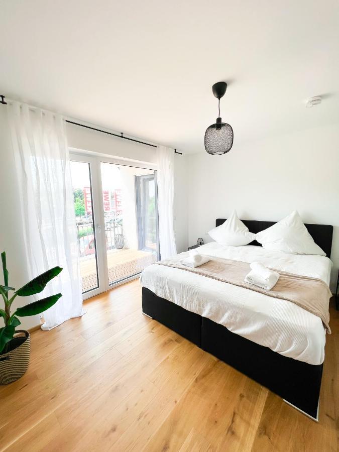 Sunset Club - Suite L Balkon - Kueche - Parkplatz 메밍겐 외부 사진