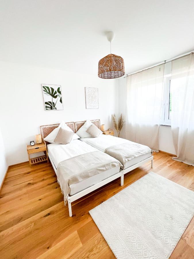 Sunset Club - Suite L Balkon - Kueche - Parkplatz 메밍겐 외부 사진