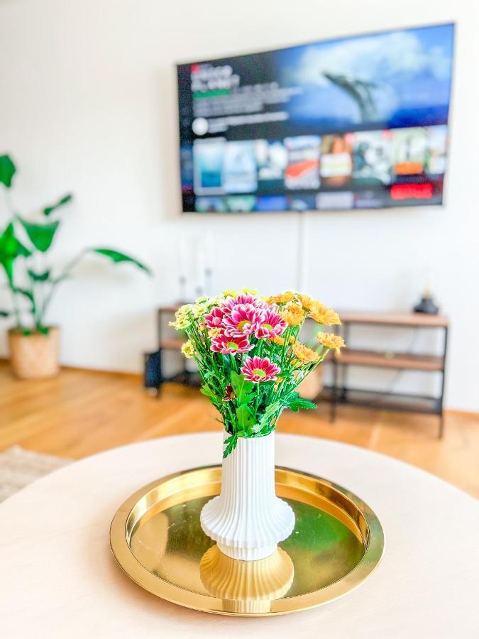 Sunset Club - Suite L Balkon - Kueche - Parkplatz 메밍겐 외부 사진